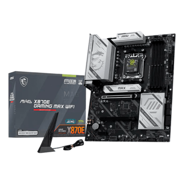MAG X870E GAMING MAX WIFI, AMD X870 Chipset, AM5, ATX Motherboard