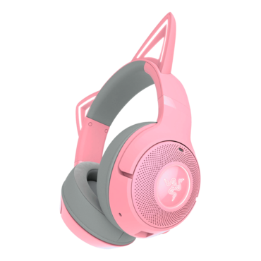 Kraken Kitty V2 BT, Virtual 7.1 Surround Sound, Bluetooth, Quartz Pink, Gaming Headset