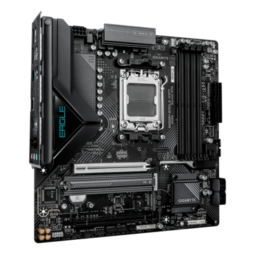 B850M EAGLE WIFI7, AMD B850 Chipset, AM5, microATX Motherboard