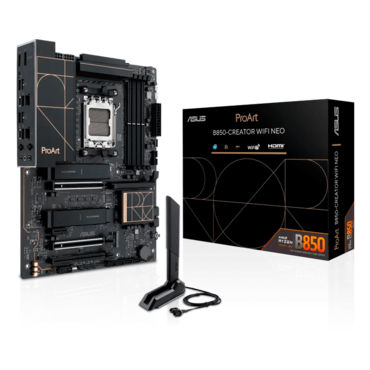ProArt B850-CREATOR WIFI NEO, AMD B850 Chipset, AM5, ATX Motherboard