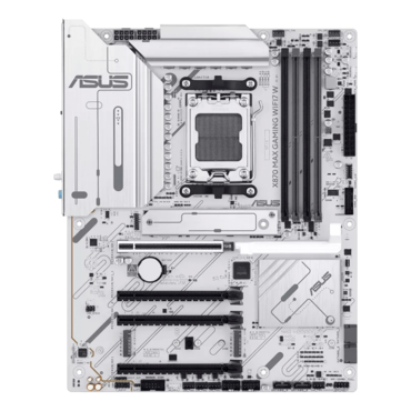 X870 MAX GAMING WIFI7 W, AMD X870 Chipset, AM5, ATX Motherboard