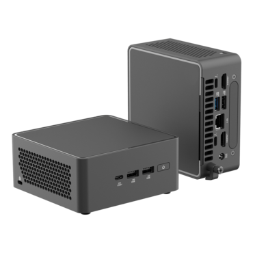 NUC 15 Pro NUC15CRHU5, Intel® Core™ Ultra 5 225H, 16GB (2x8GB) DDR5 SO-DIMM Memory, 2x M.2 NVMe SSD (No Storage Installed), Intel® Arc 130T GPU, Tall Barebone (with RAM)