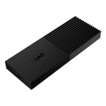ProArt PA40SU, M.2 NVMe to USB4® 40Gbps USB Type-C External SSD Enclosure, Black