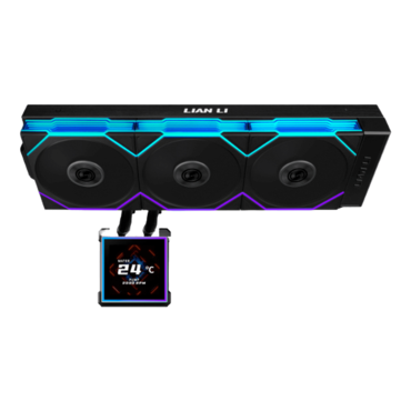 HydroShift II LCD-S 360 TL, 360mm Radiator, Liquid Cooling System