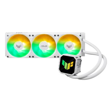 TUF Gaming LC III 360 ARGB White, 360mm Radiator, Liquid Cooling System