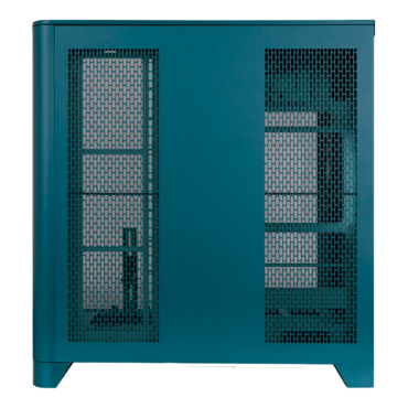 View 390 Air, Tempered Glass, No PSU, ATX, Transformative Teal, Mid Tower Case