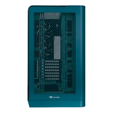 View 390 Air, Tempered Glass, No PSU, ATX, Transformative Teal, Mid Tower Case