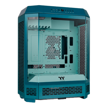 The Tower 600, Tempered Glass, No PSU, ATX, Transformative Teal, Mid Tower Case