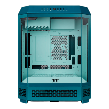 The Tower 600, Tempered Glass, No PSU, ATX, Transformative Teal, Mid Tower Case