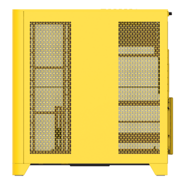 View 390 Air, Tempered Glass, No PSU, ATX, Butter Caramel, Mid Tower Case