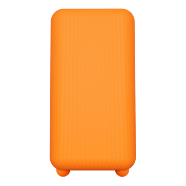 X50, Tempered Glass, No PSU, E-ATX, Astral Orange, Mid Tower Case