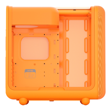 X50, Tempered Glass, No PSU, E-ATX, Astral Orange, Mid Tower Case