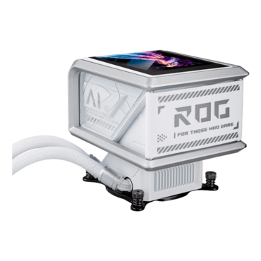 ROG Ryuo IV SLC 360 ARGB White Edition, 360mm Radiator, Liquid Cooling System