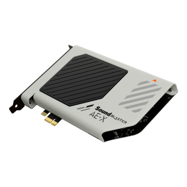 Sound Blaster AE-X, 7.1 Channels, 32-bit / 384 kHz, 130 dB DNR, PCIe Sound Card