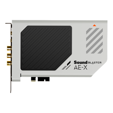Sound Blaster AE-X, 7.1 Channels, 32-bit / 384 kHz, 130 dB DNR, PCIe Sound Card