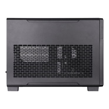 TR200, Mesh Panel, LCD, No PSU, microATX, Black, Mini Tower Case