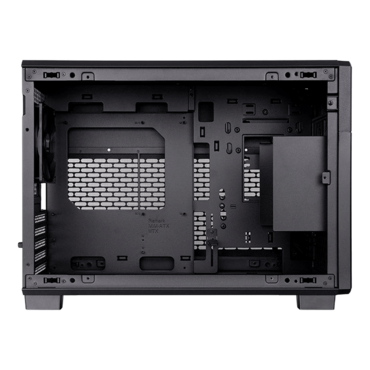 TR200, Mesh Panel, LCD, No PSU, microATX, Black, Mini Tower Case
