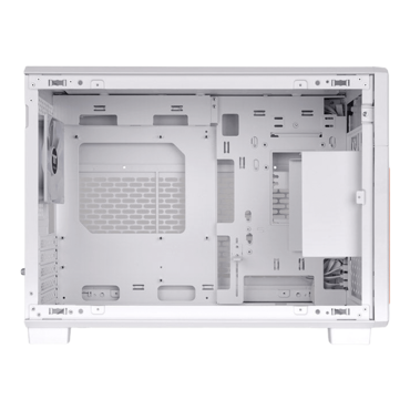 TR200 WS, Mesh Panel, LCD, No PSU, microATX, Snow, Mini Tower Case