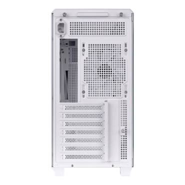 TR300 TG, Tempered Glass, LCD, No PSU, ATX, Snow, Mid Tower Case
