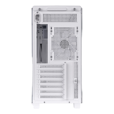 TR300 WS, LCD, Tempered Glass, No PSU, ATX, Snow, Mid Tower Case