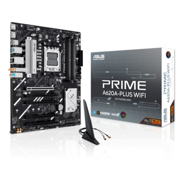 PRIME A620A-PLUS WIFI, AMD A620A Chipset, AM5, ATX Motherboard