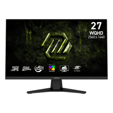 MAG 274QF E20, DisplayHDR™ 400, 27" Rapid IPS, 2560 x 1440 (QHD), 0.5 ms, 200Hz, FreeSync™ Premium Pro/G-SYNC® Compatible Gaming Monitor