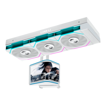 HydroShift II OLED Curved 360TL, White, 360mm Radiator, Liquid Cooling System