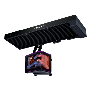 HydroShift II OLED Curved 360Fanless, 360mm Radiator, Liquid Cooling System