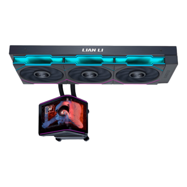 HydroShift II OLED Curved 360TL, 360mm Radiator, Liquid Cooling System