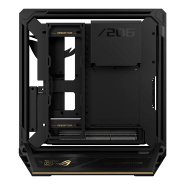ROG GR20 Edition 20, No PSU, E-ATX, Black, Open-Frame Mid Tower Case