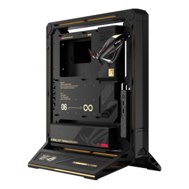 ROG GR20 Edition 20, No PSU, E-ATX, Black, Open-Frame Mid Tower Case