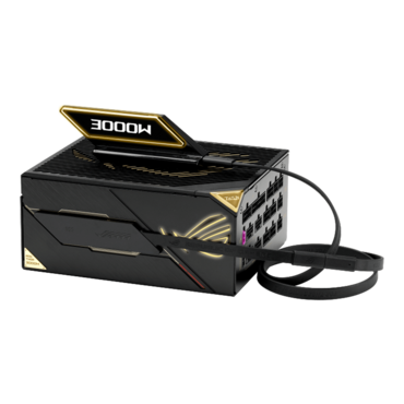 ROG Thor 3000W Titanium III Edition 20 (ROG Equalizer), 80 PLUS Titanium 3000W, Fully Modular, ATX Power Supply