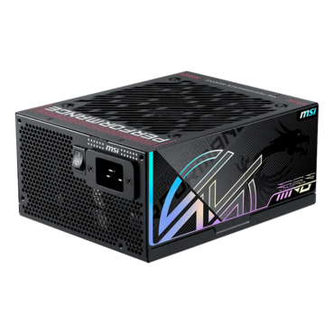 MPG Ai1300TS PCIE5, 80 PLUS Titanium 1300W, Fully Modular, ATX Power Supply
