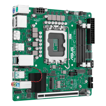 Pro Q870I-C-CSM, Intel® Q870 Chipset, LGA1851, Mini-ITX Motherboard