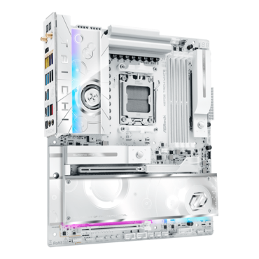 X870E Taichi White, AMD X870E Chipset, AM5, E-ATX Motherboard