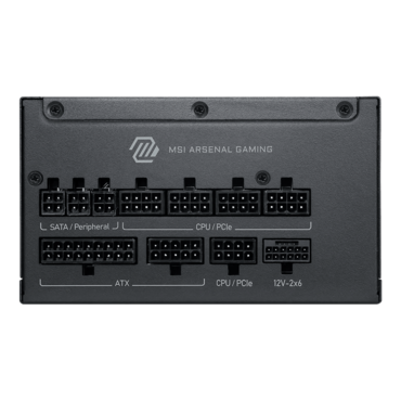 MAG A1000PLS PCIE5, 80 PLUS Platinum 1000W, Fully Modular, ATX Power Supply