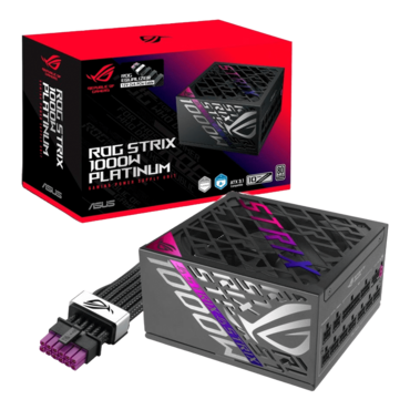 ROG-STRIX-1000P-GAMING-E, 80 PLUS Platinum 1000W, Fully Modular, ATX Power Supply