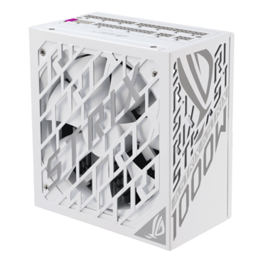 ROG-STRIX-1000P-GAMING-WHITE-E, 80 PLUS Platinum 1000W, Fully Modular, ATX Power Supply