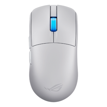 ROG Harpe II Ace, RGB, 42000-dpi, Wired/Bluetooth/Wireless, Moonlight White, Optical Gaming Mouse