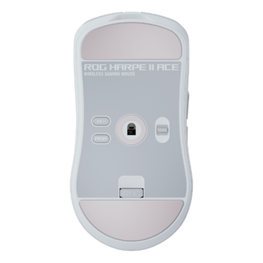 ROG Harpe II Ace, RGB, 42000-dpi, Wired/Bluetooth/Wireless, Moonlight White, Optical Gaming Mouse