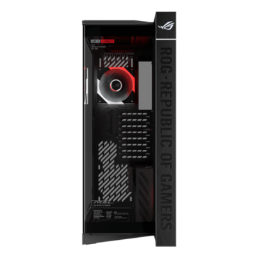 ROG Cronox ARGB, LCD, Tempered Glass, No PSU, E-ATX, Black, Full Tower Case