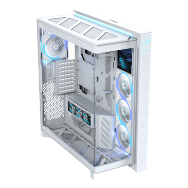 ROG Cronox ARGB, LCD, Tempered Glass, No PSU, E-ATX, White, Full Tower Case