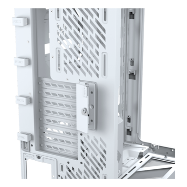ROG Cronox ARGB, LCD, Tempered Glass, No PSU, E-ATX, White, Full Tower Case
