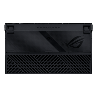 ROG Azoth 96 HE, Per Key RGB, ROG HFX V2 Magnetic, Wireless/Wired/Bluetooth, Black, Mechanical Gaming Keyboard