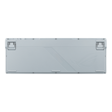 ROG Azoth 96 HE, Per Key RGB, ROG HFX V2 Magnetic, Wireless/Wired/Bluetooth, White, Mechanical Gaming Keyboard