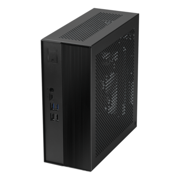 DeskSlim B760W, Intel® B760 Chipset, 4x DDR5 DIMM Memory, 2x M.2 SSD, 2x 2.5" HDD/SSD, 240W/19V Power Adapter & Power Cord, 5L Slim PC Barebone