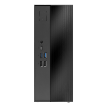 DeskSlim X600W, AMD X600 Chipset, 4x DDR5 DIMM Memory, 2x M.2 SSD, 2x 2.5" HDD/SSD, 240W/19V Power Adapter & Power Cord, 5L Slim PC Barebone