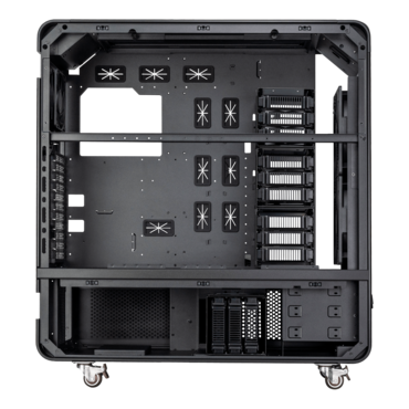 ALTA T2, No PSU, E-ATX, Black, Full Tower Case