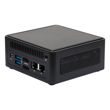 NUC BOX-325 - TAA Compliant, Intel® Core™ Ultra 5-325, 2x DDR5 SO-DIMM Memory, 2x M.2 SSD, Intel® Graphics, Fanned Barebone