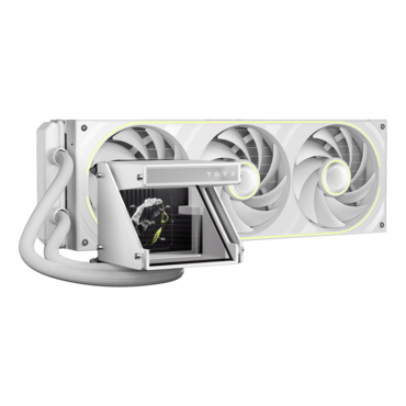 HOLO ARGB, White, 360mm Radiator, Liquid Cooling System